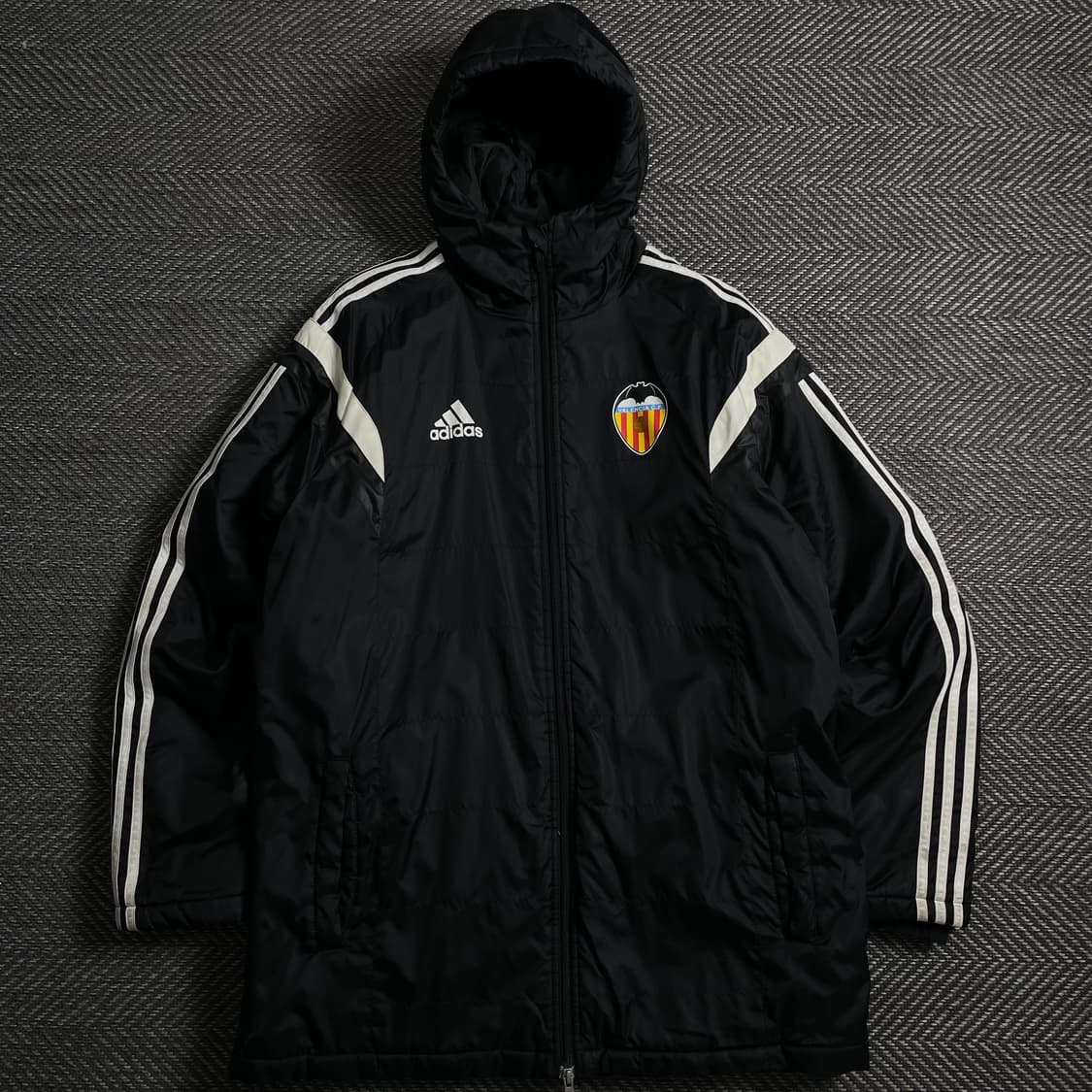 아디다스 FC 발렌시아 삼선 스트라이프 돕바 롱패딩y 4676 상품이미지2