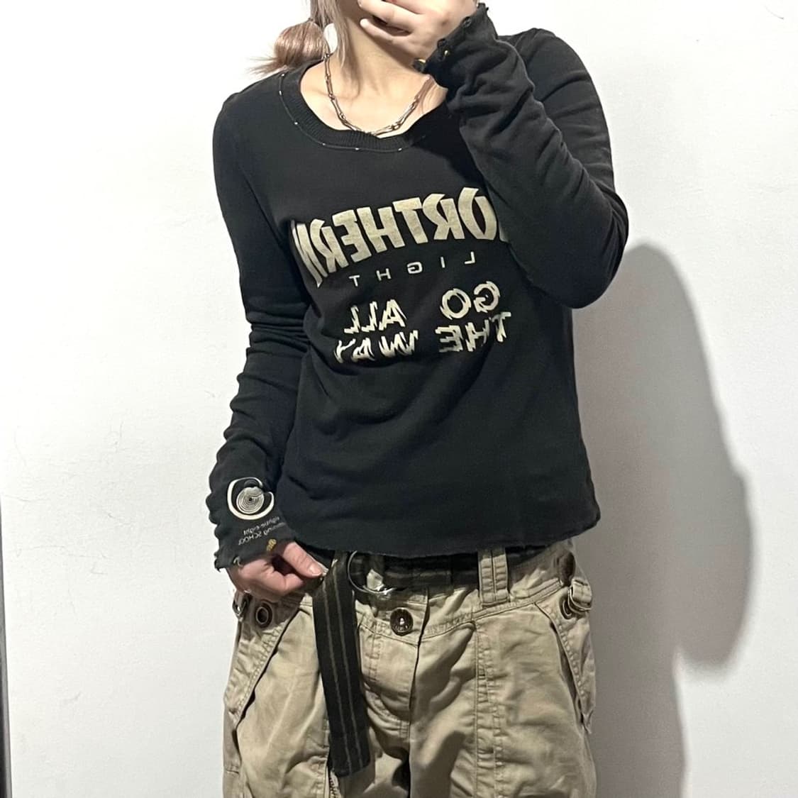 펑크 그런지 티셔츠 상품이미지1