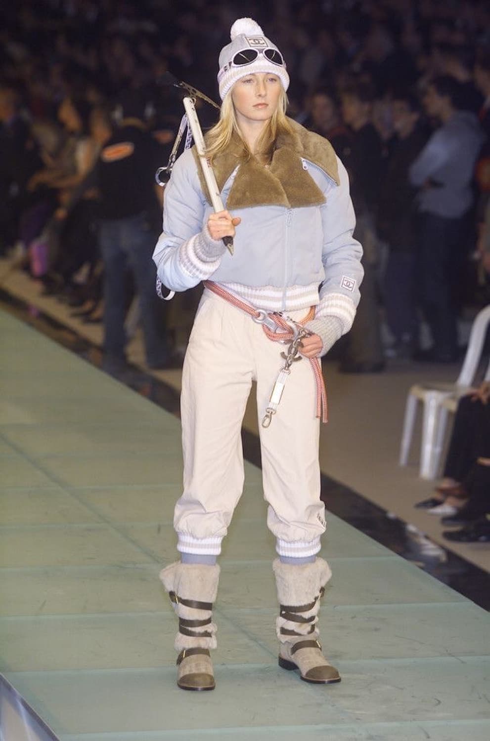 샤넬 빈티지 2001 f/w 비니 상품이미지3