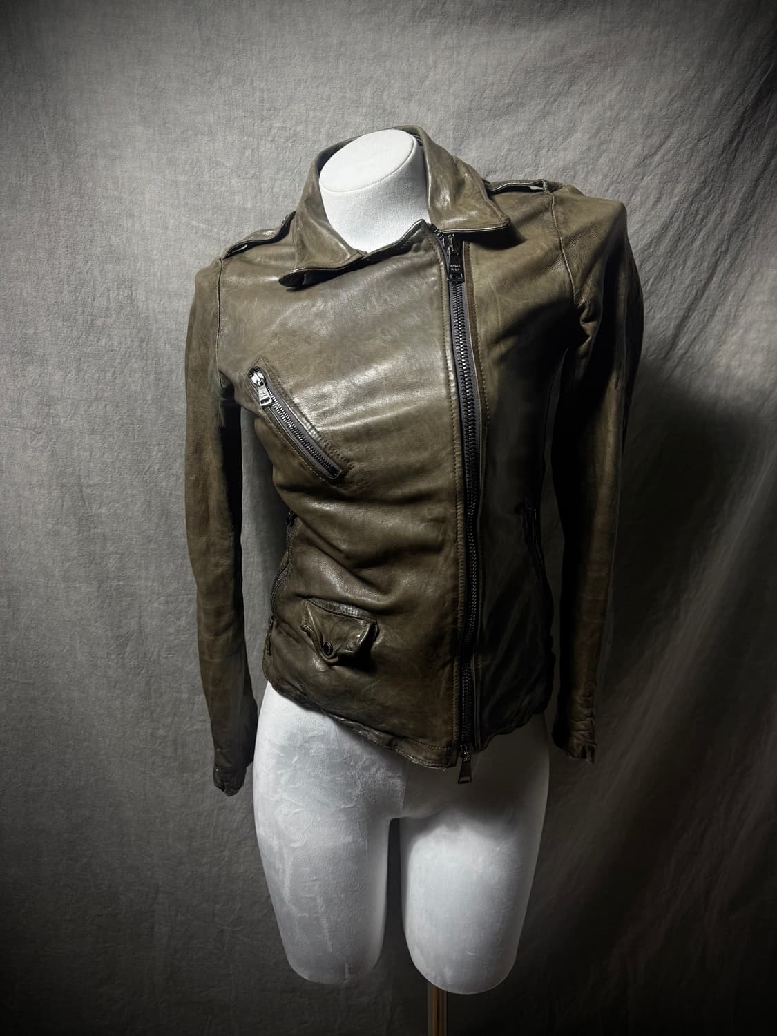 Giorgio Brato Leather Rider Jacket 상품이미지4