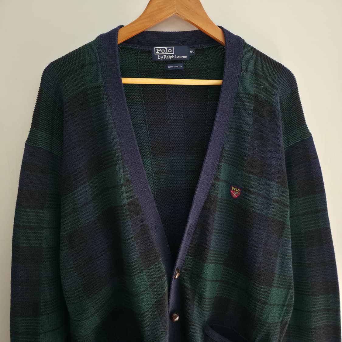 [XL] 폴로 랄프로렌 체크 가디건 상품이미지2