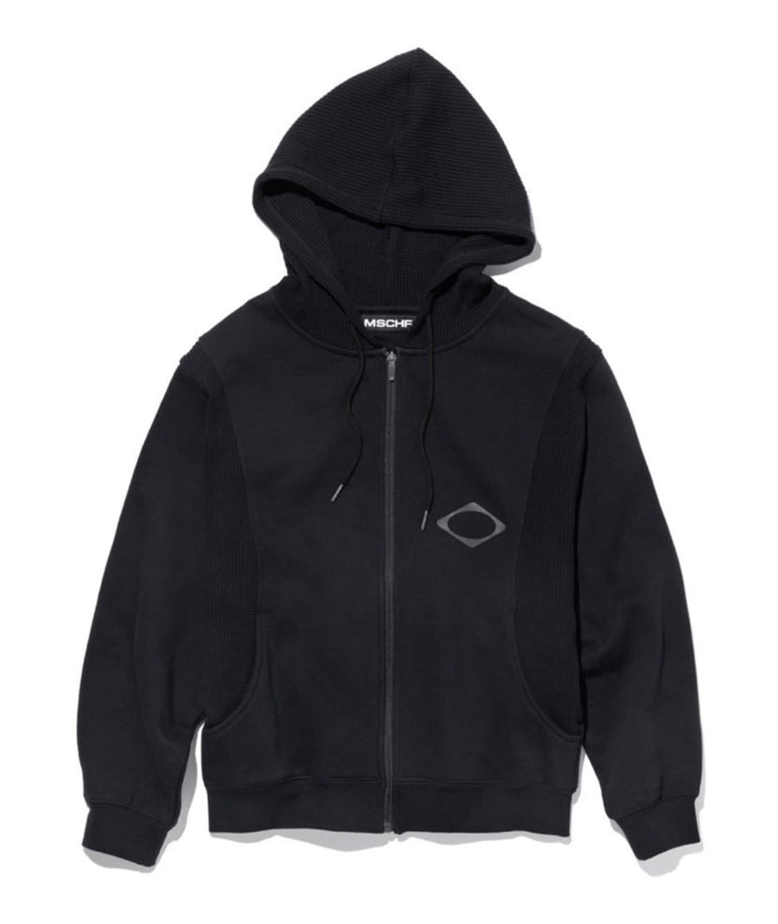 미스치프 패널드 롬버스 와플 후드집업 M 상품이미지1