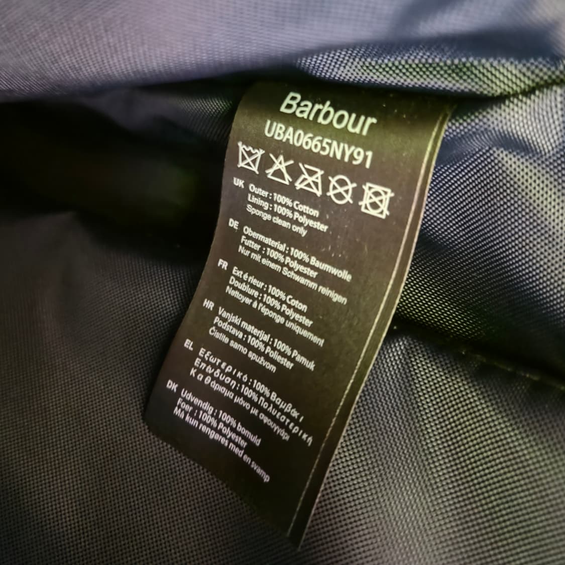 바버 barbour 캔버스백 토트백 헬멧백 크로스백 가방 미군 빈티지 상품이미지7