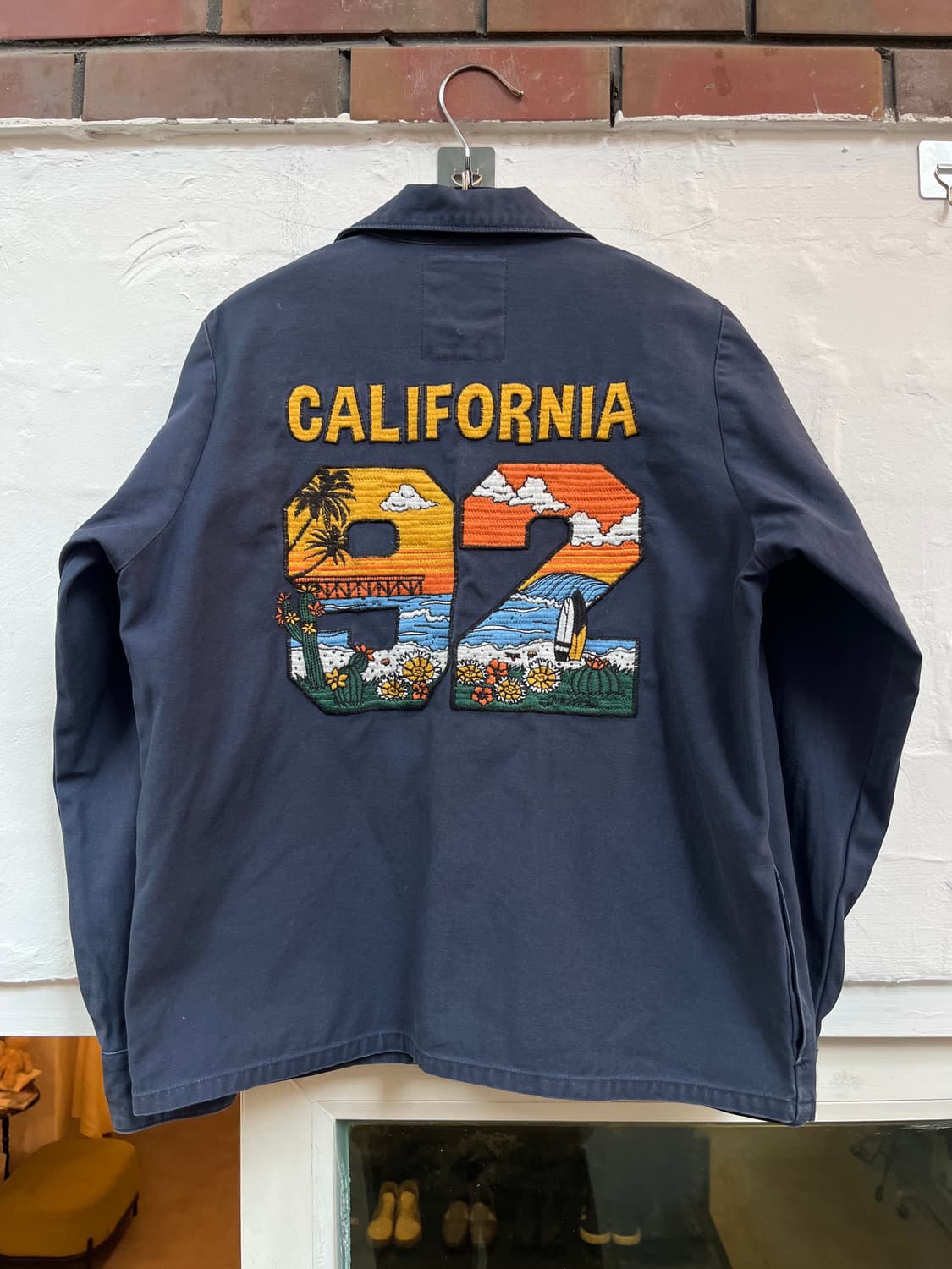 Rodeo Crowns 밀리터리 셔츠 자켓 네이비 S 상품이미지9