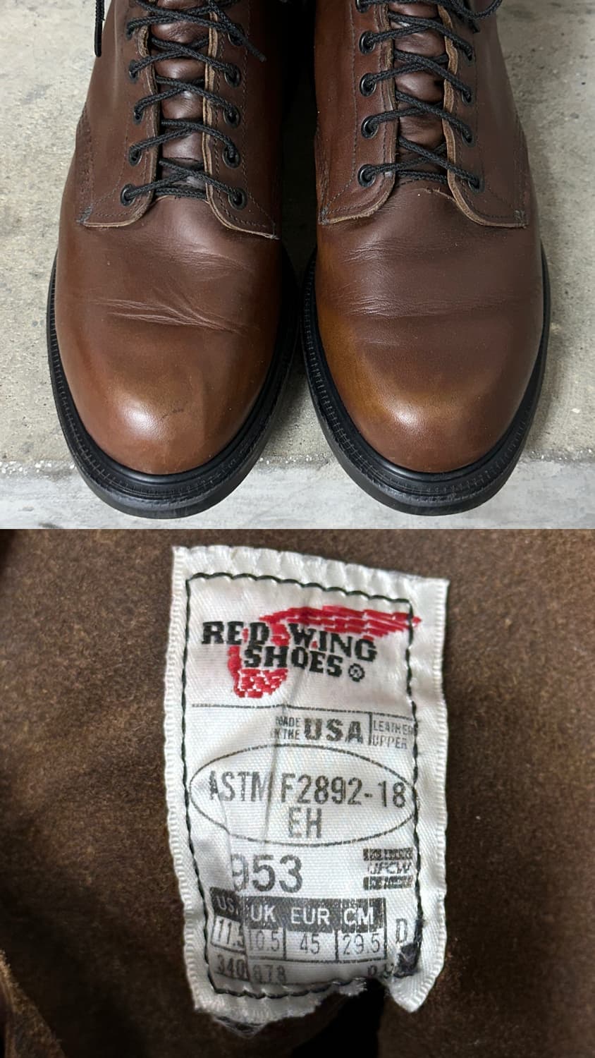 OG USA Made 레드윙 953 워크부츠 오스틴 버틀러 상품이미지7