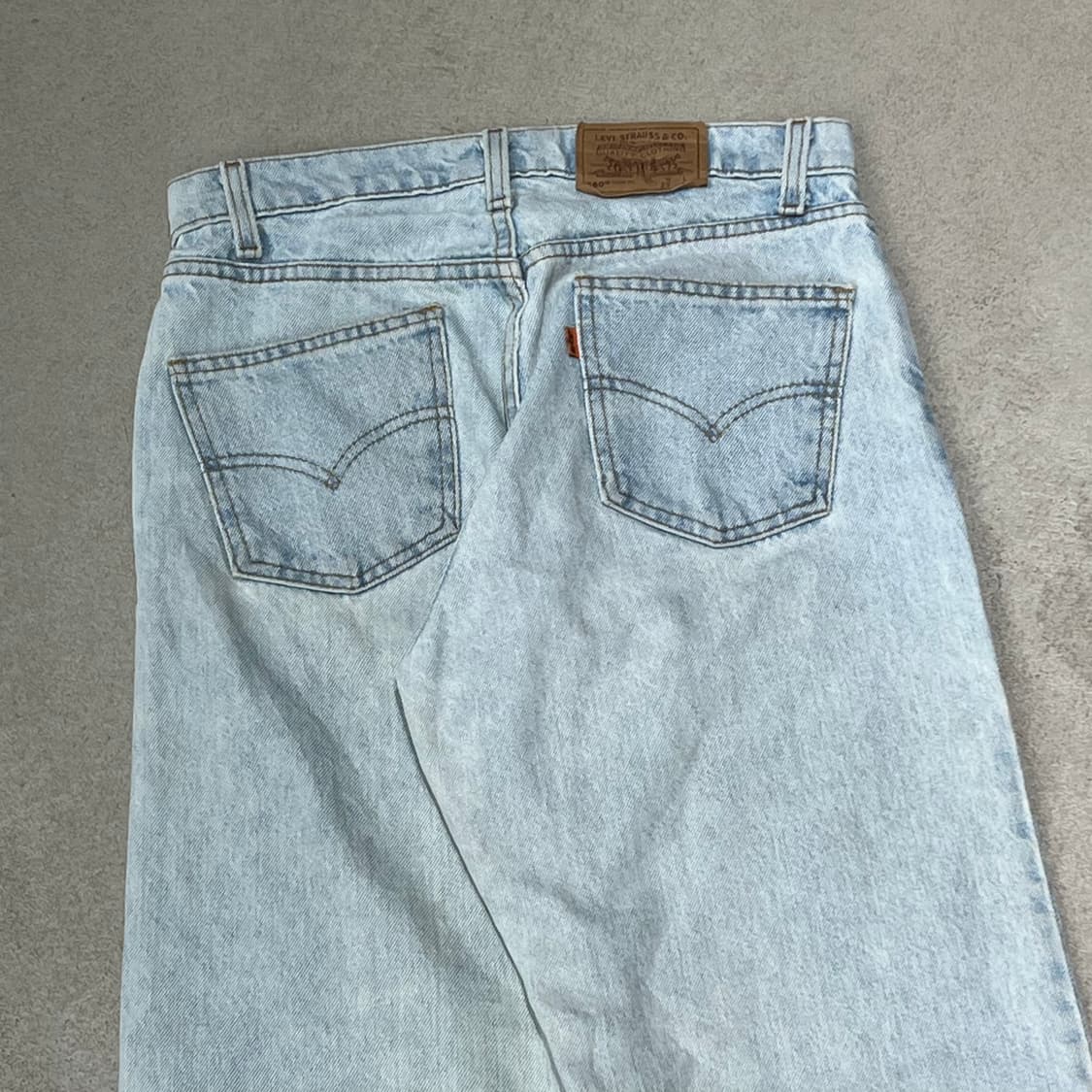 usa 리바이스 560 오렌지탭 데님팬츠 s10154 상품이미지4