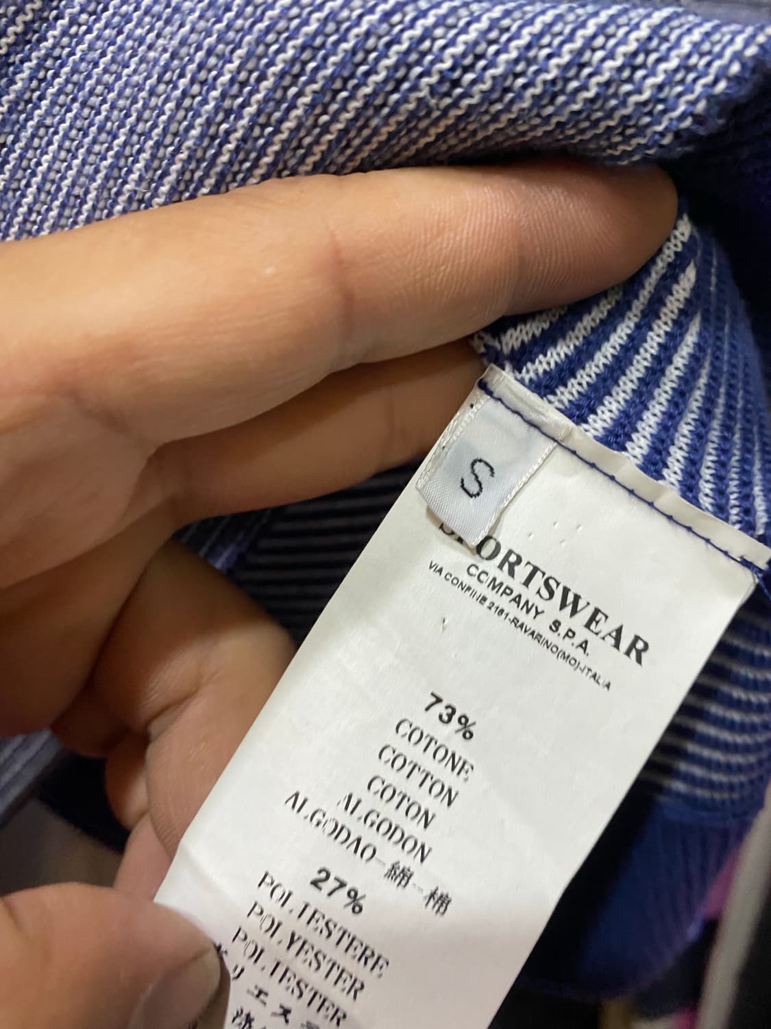 STONE ISLAND 스톤 아일랜드 스트라이프 후드  상품이미지3