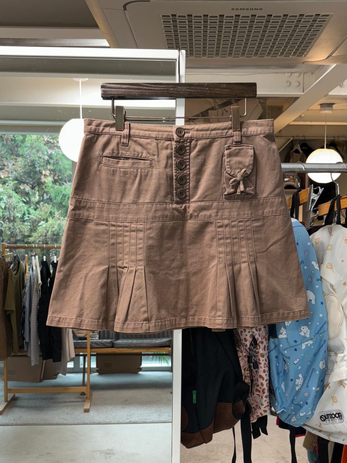 스나오 쿠와하라 핀턱 스커트 상품이미지1