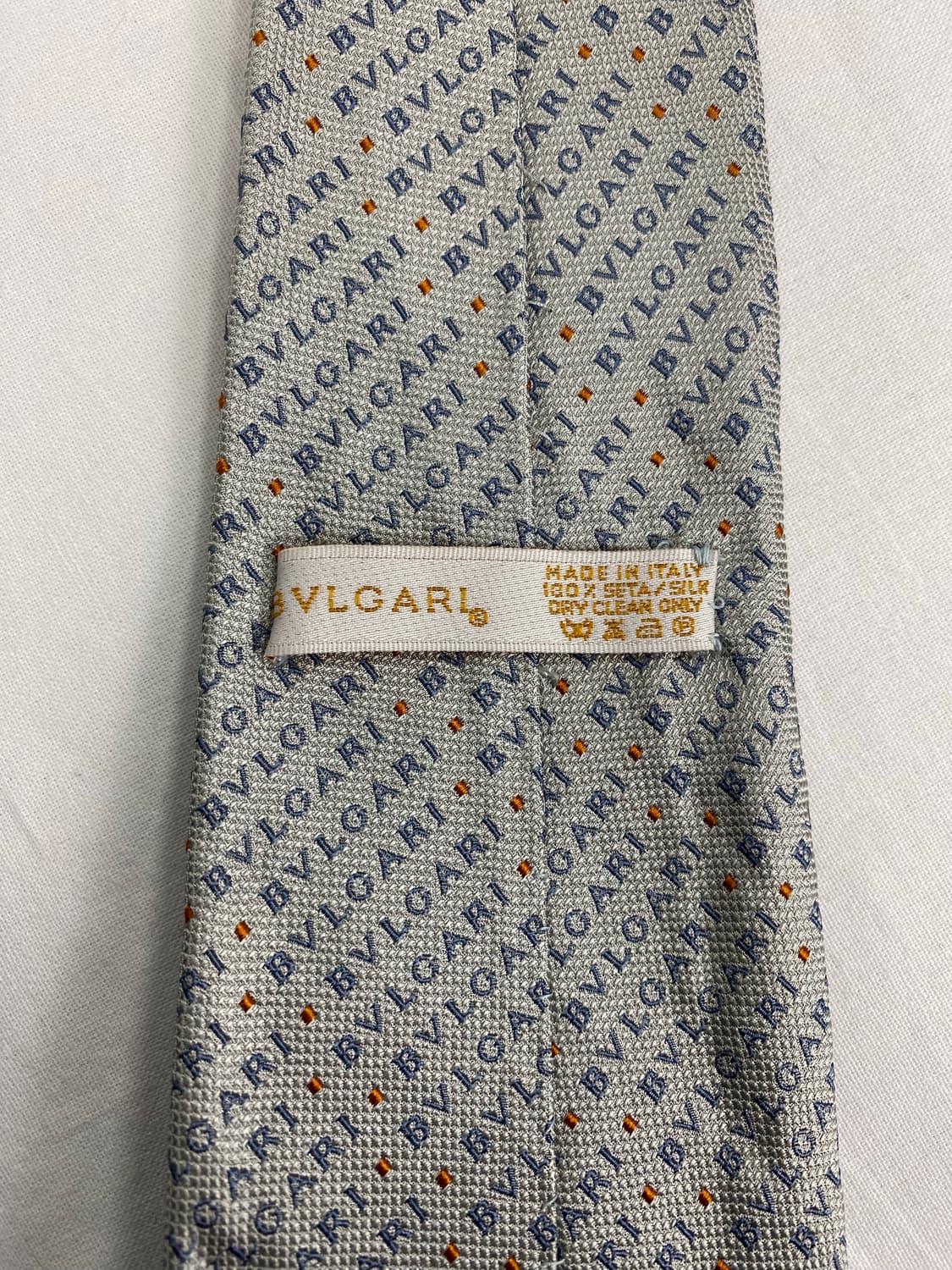 불가리 BVLGARI 실크 넥타이 상품이미지3