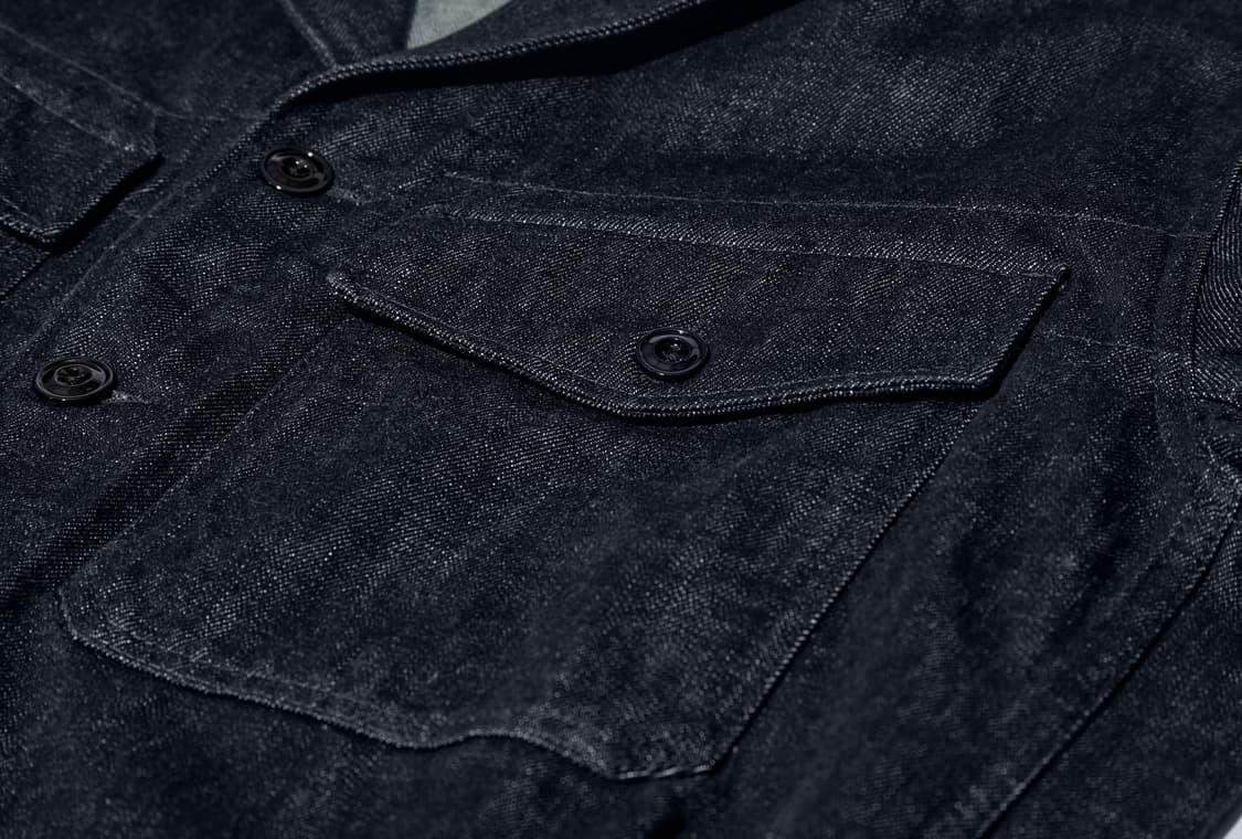 48) 25ss 르메르 데님 트러커 자켓 인디고 상품이미지3