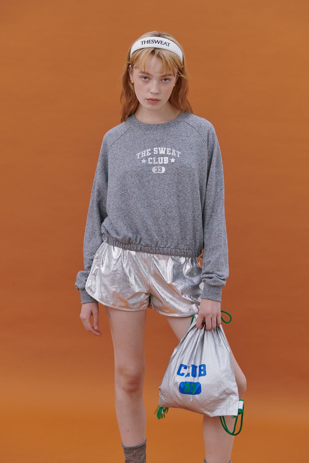 🖤 더스웻(The Sweat) 크롭 맨투맨 스웻셔츠 상품이미지5