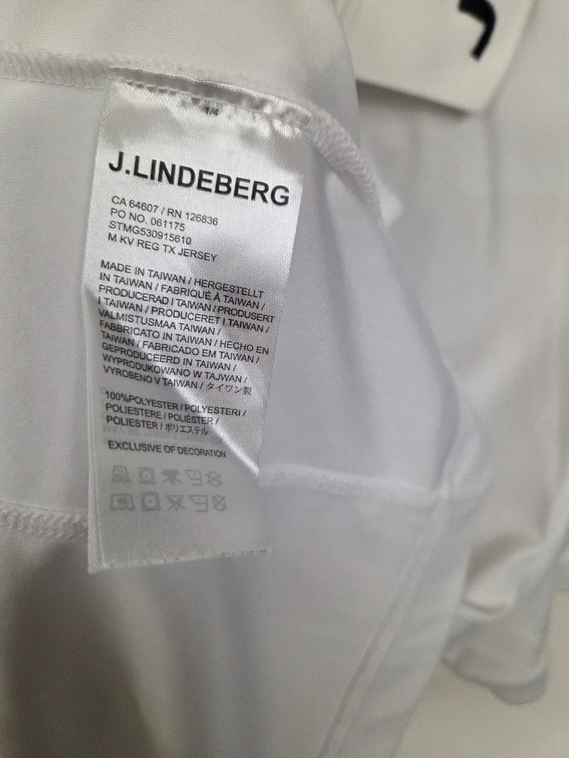 제이린드버그 화이트 골프웨어 M 사이즈 상품이미지5