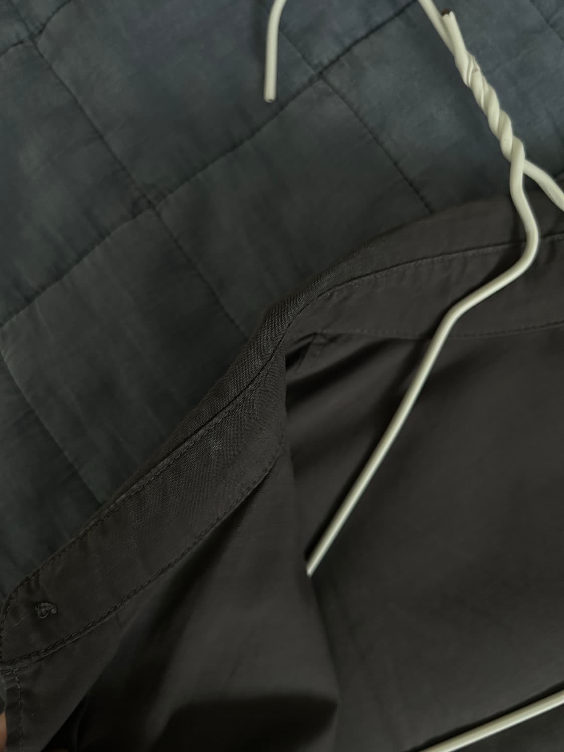 (4) 24ss 폴리테루 텐코 셔츠 퍼플 그레이 퍼그 상품이미지4