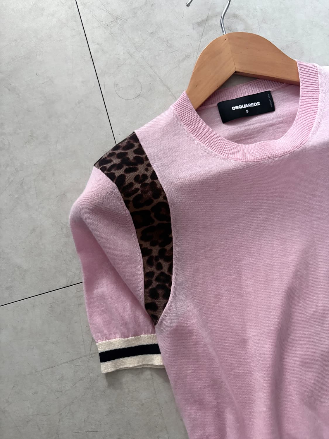Dsquared2 / Leopard Pink Short knit 상품이미지4