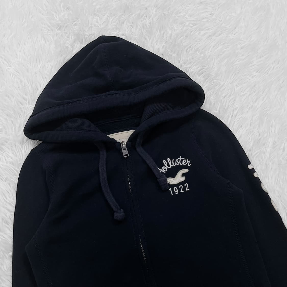 홀리스터 사이드라인 후드집업 네이비 상품이미지3