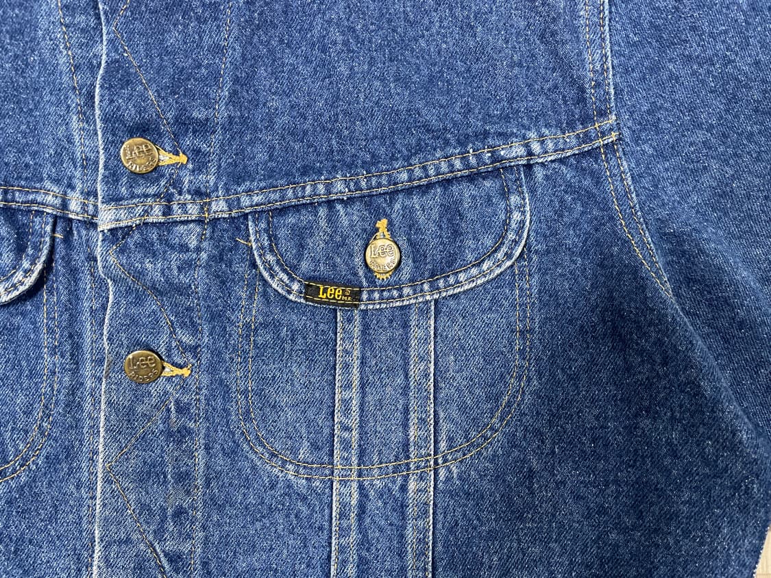 100~105) RRL오마주 80's Lee 스톤워싱 데님자켓(미국제) 상품이미지5
