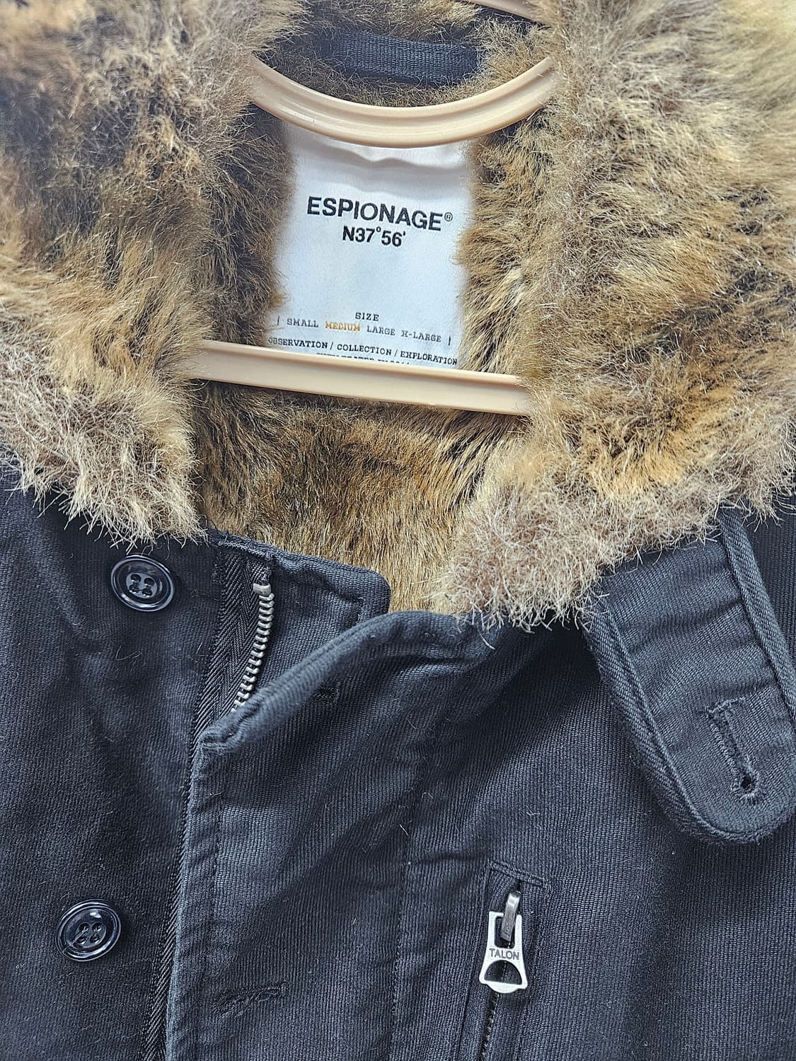 에스피오나지 N-1 덱 자켓 탈론지퍼 상품이미지3