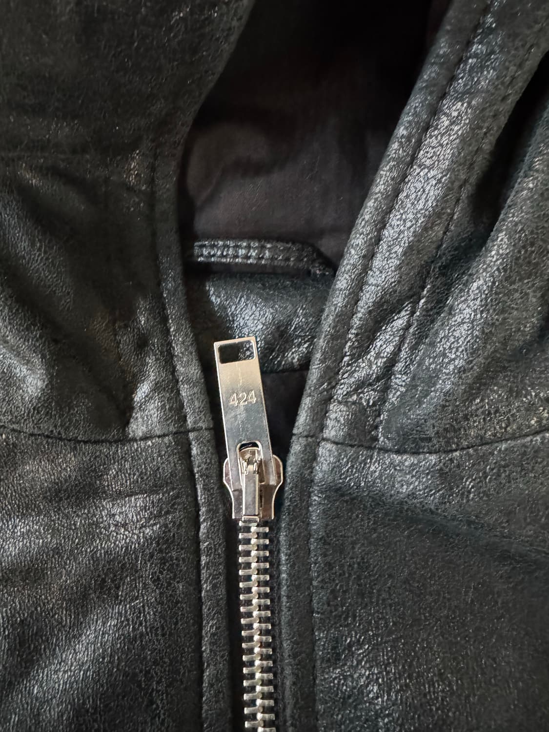424 램스킨 레더 봄버 50 상품이미지5
