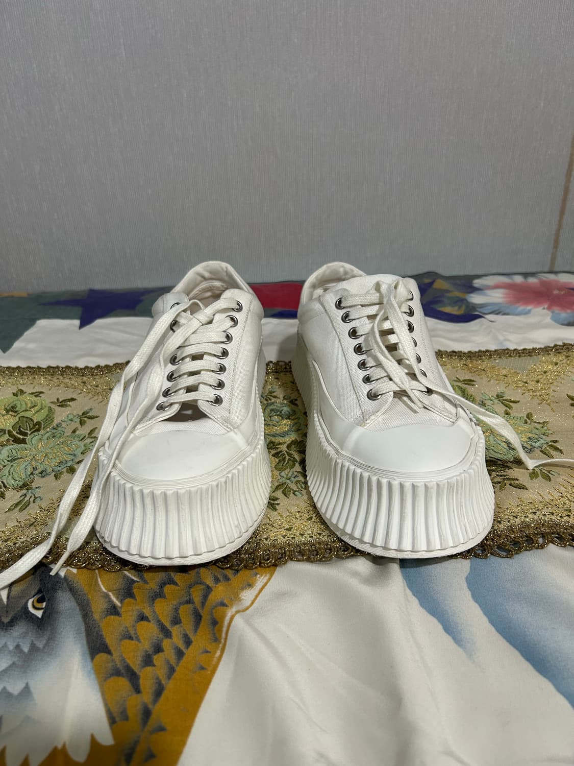 질샌더 스니커즈 화이트38 상품이미지3