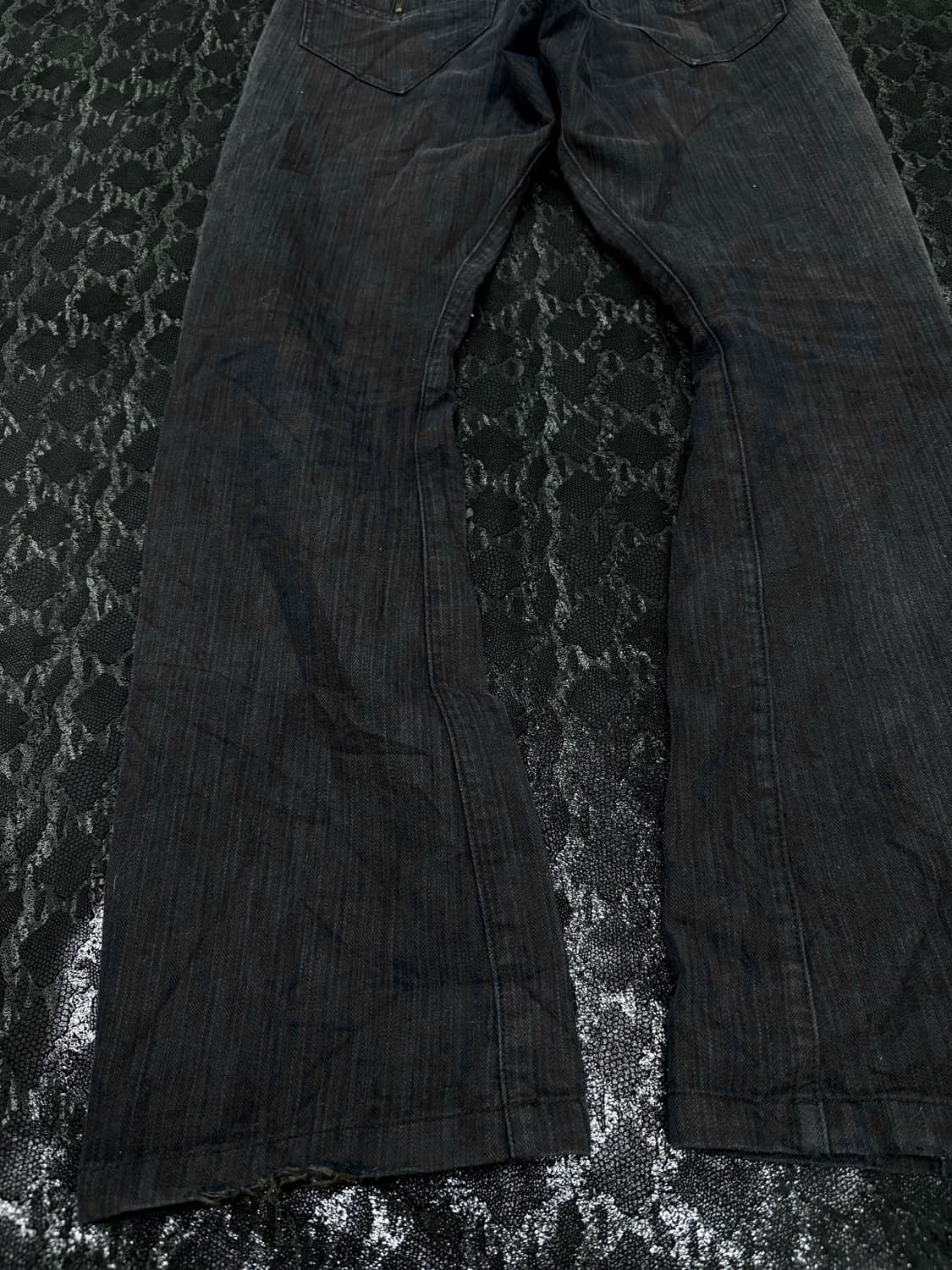 “BA-TSU” 00’s Zipper Detail Curve Jeans 상품이미지7