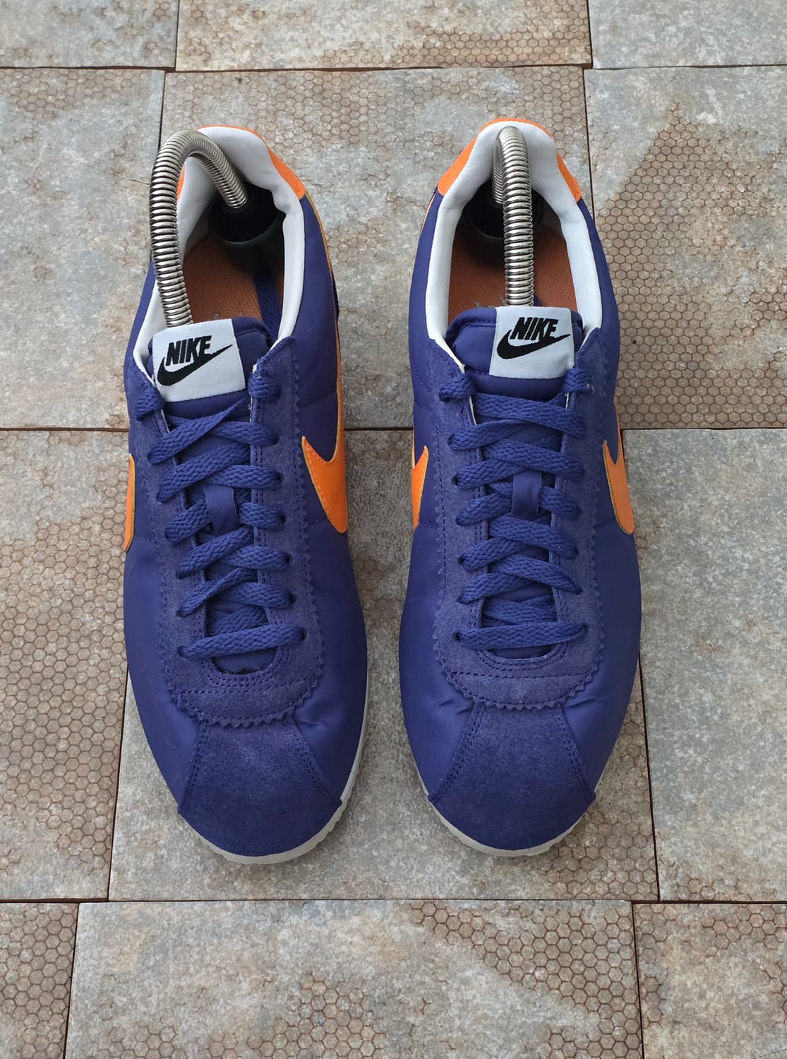 (265)나이키 코르테즈 나일론 퍼플 오렌지 상품이미지2