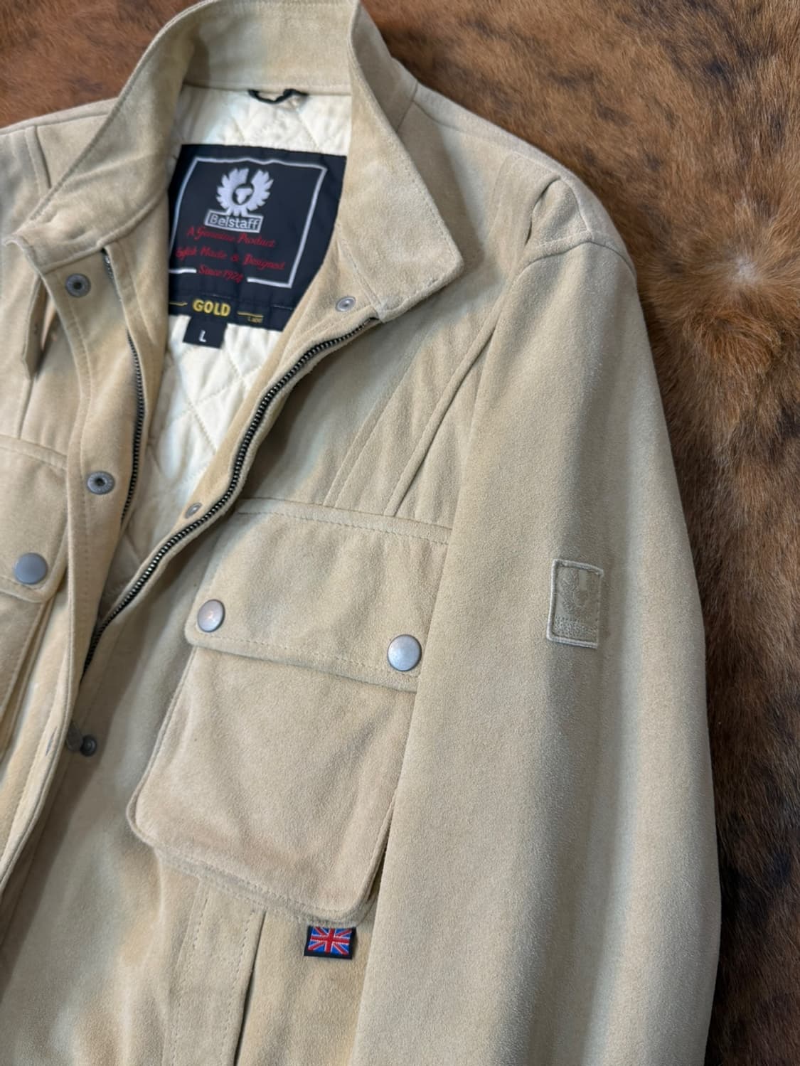 벨스타프 아비터 스웨이드 자켓 상품이미지3