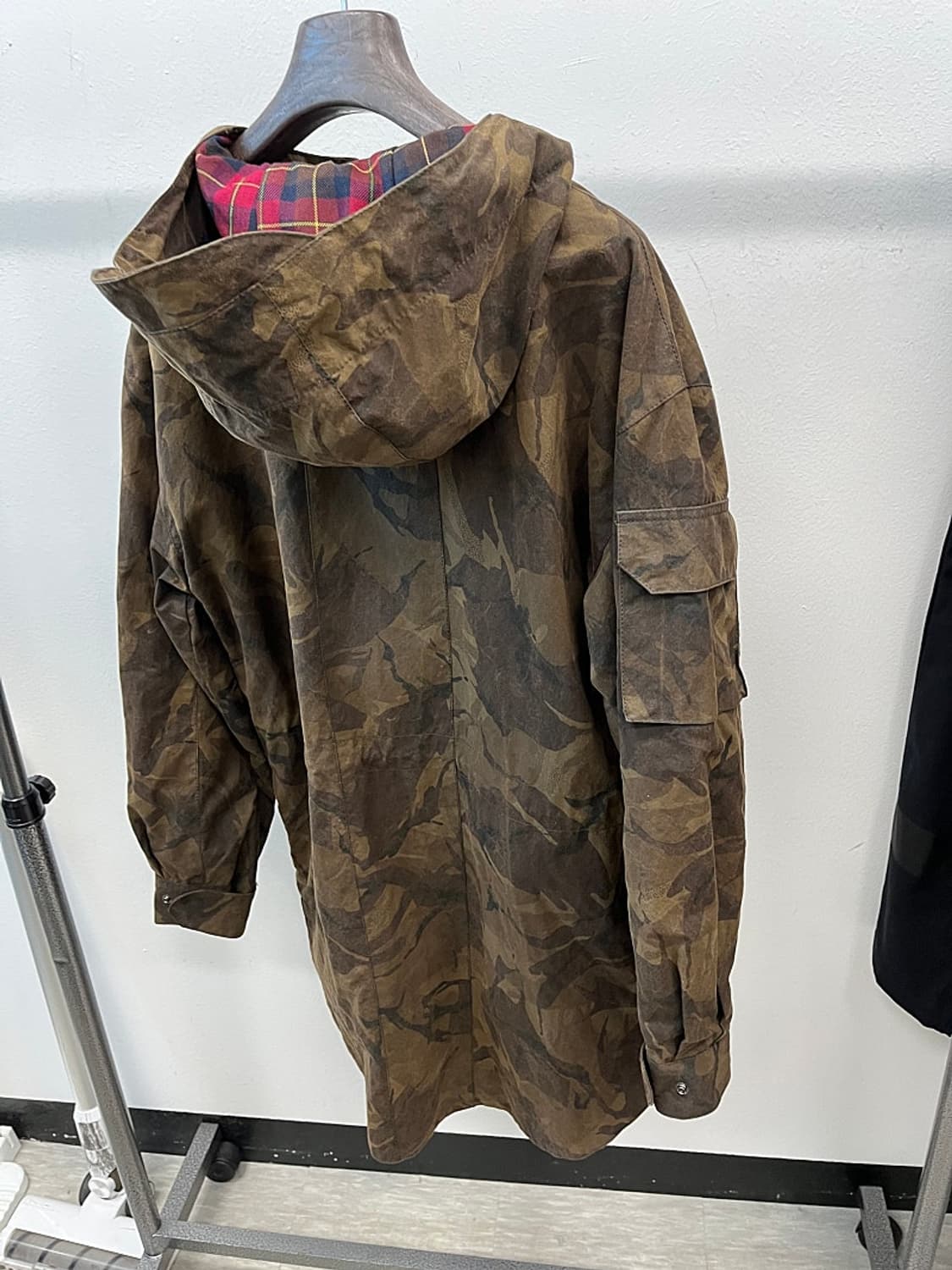 100-105) 리프리젠트 왁스 카모 야상자켓 상품이미지5