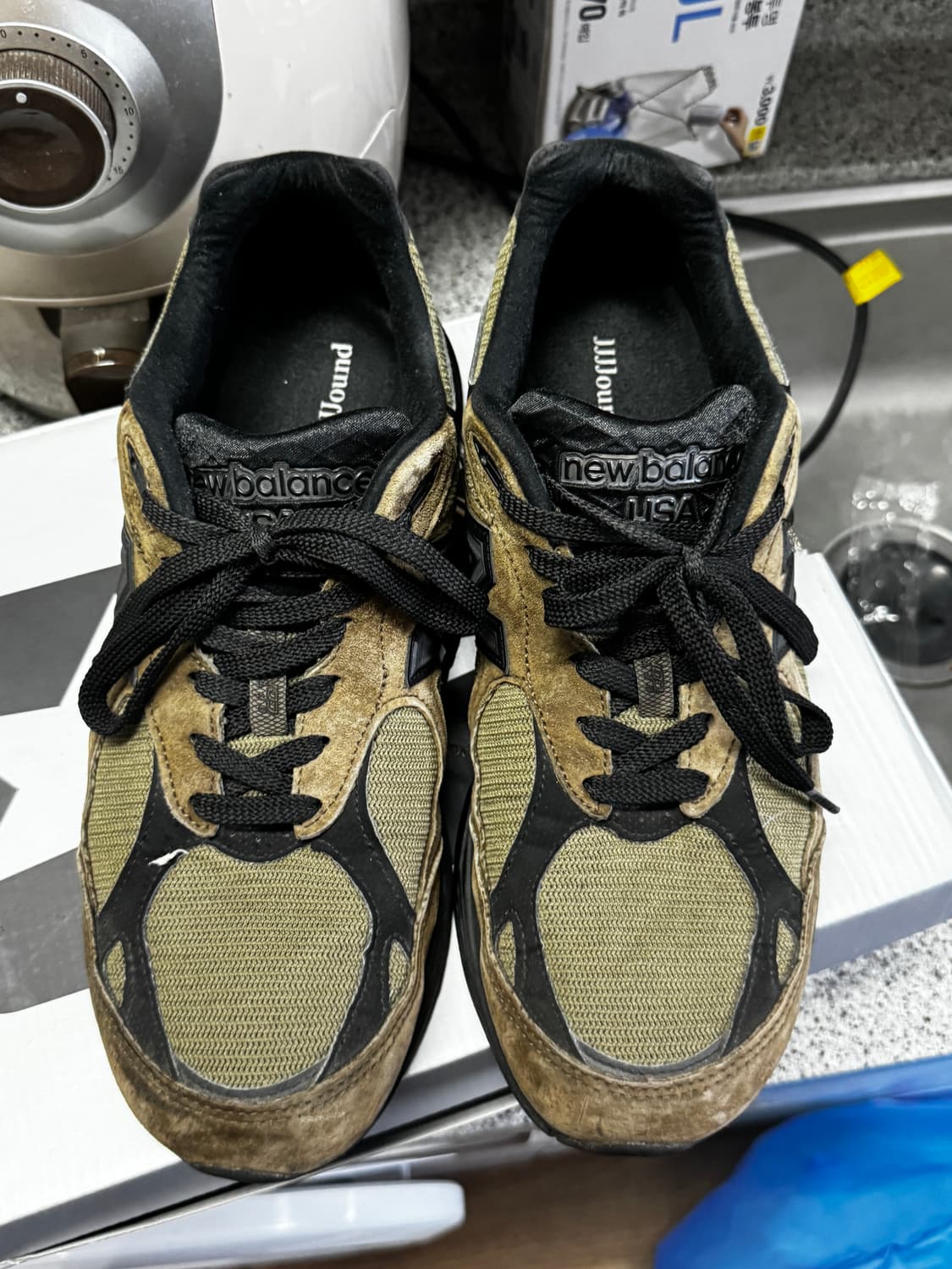 뉴발란스 x 자운드 990v3 285 박스 x 상품이미지5