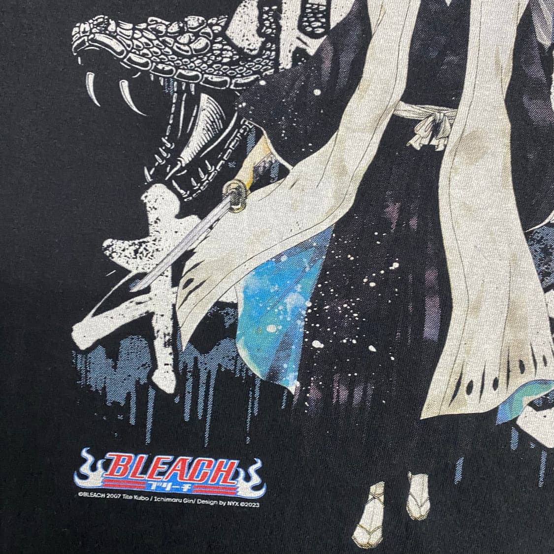 블리치 이치마루 긴 부틀렉 애니메이션 티셔츠 애니티 상품이미지6