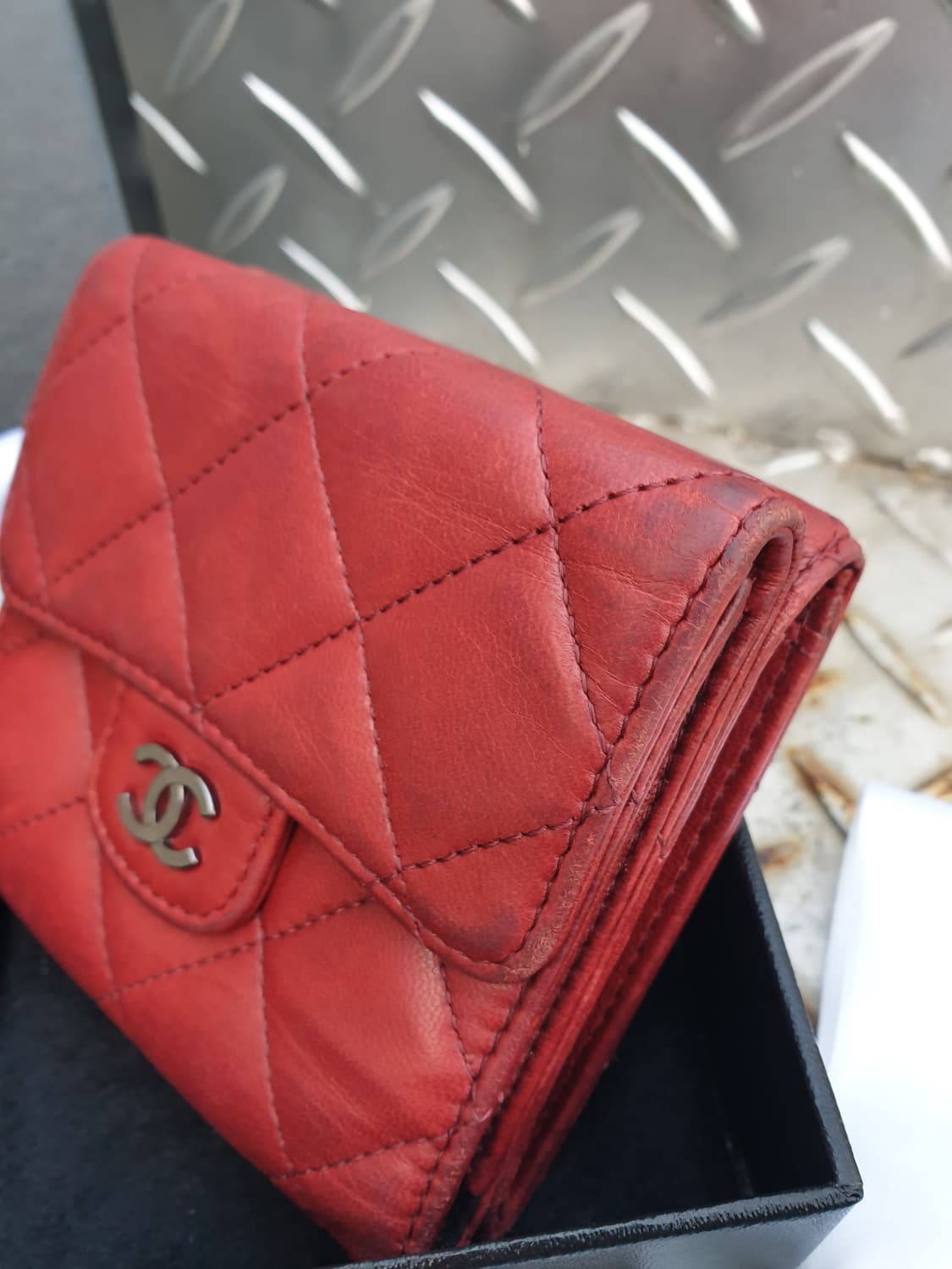 샤넬 2단 반지갑 상품이미지4