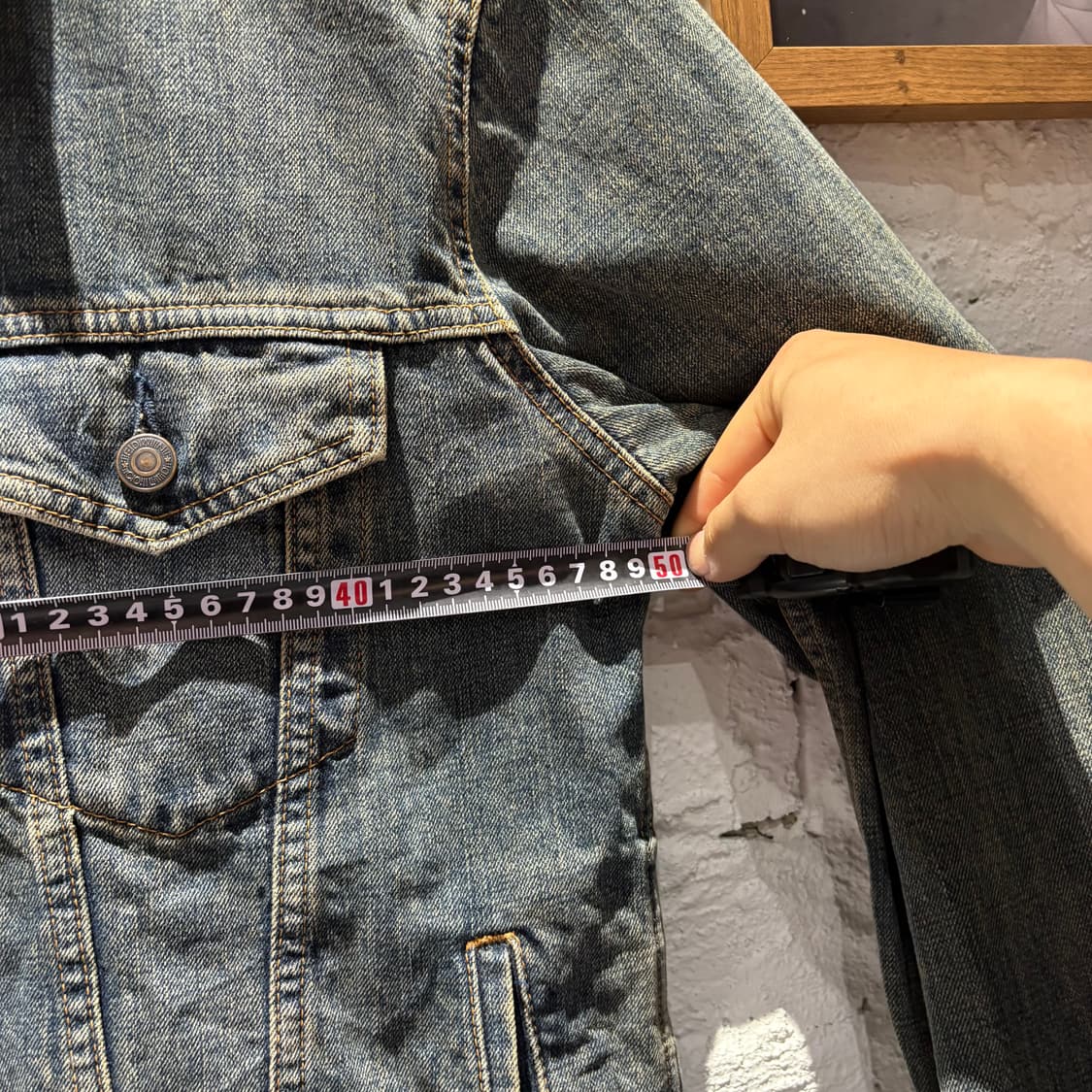 EDWIN 빈티지 데님 트러커 자켓 상품이미지9