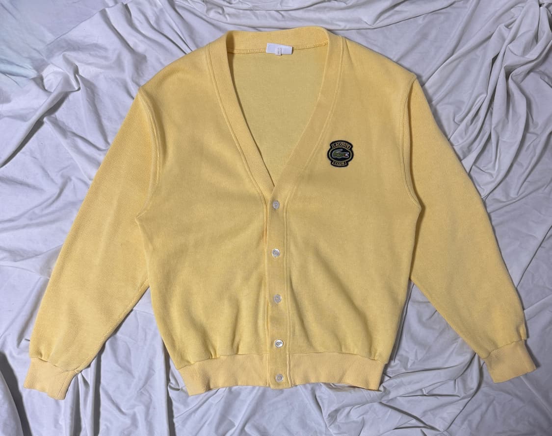 라코스테 코튼 니트 가디건 상품이미지1