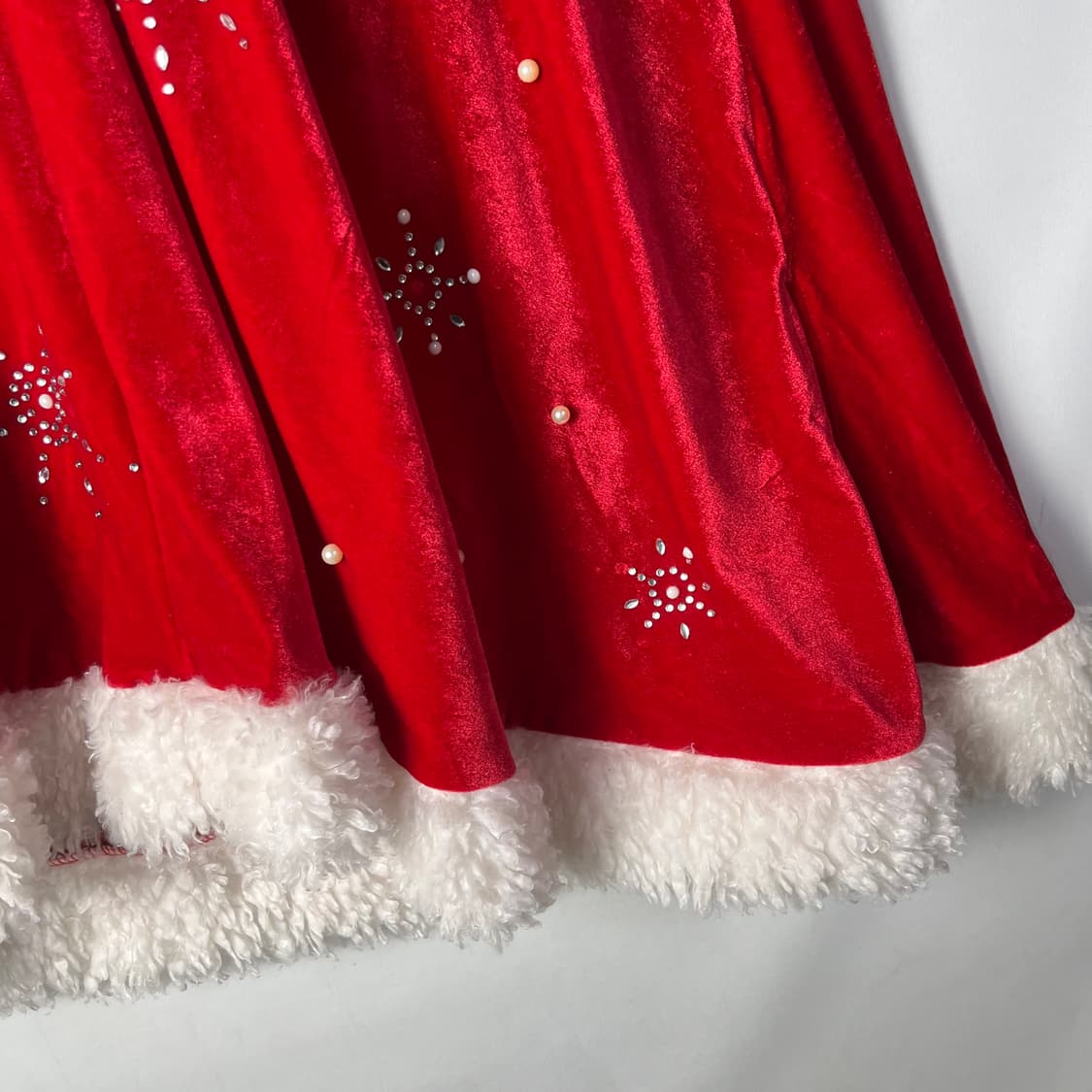 [JPN] 빈티지 크리스마스 벨벳 케이프 상품이미지3