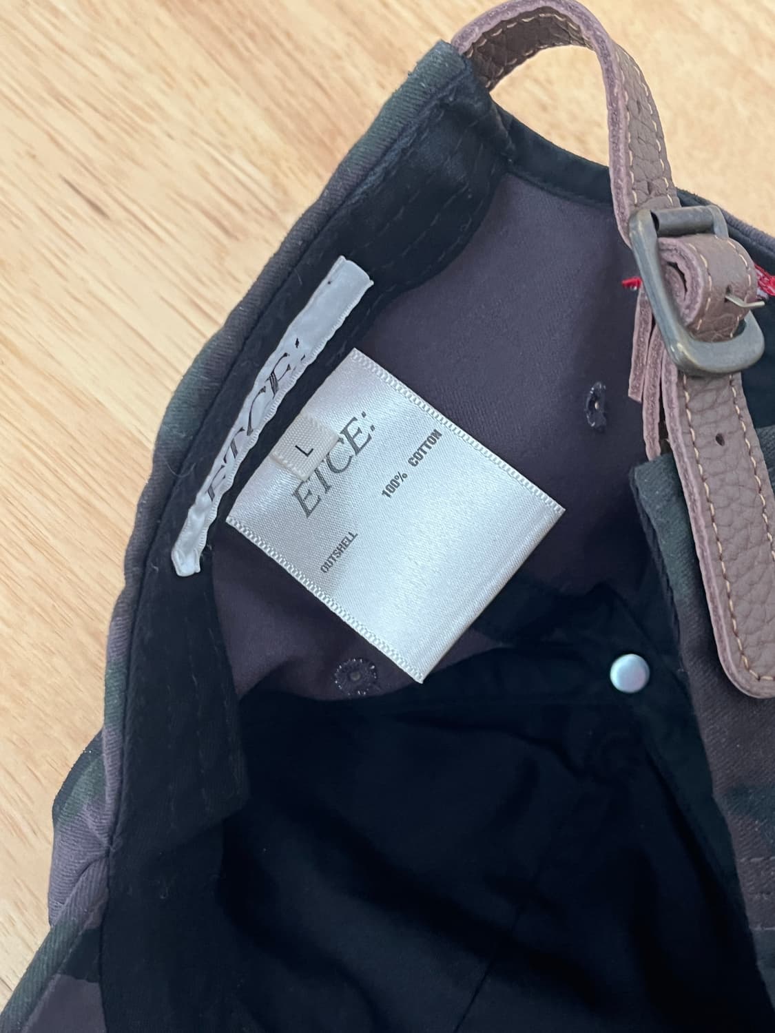 ETCE _ new vision camo cap_ L size 상품이미지3