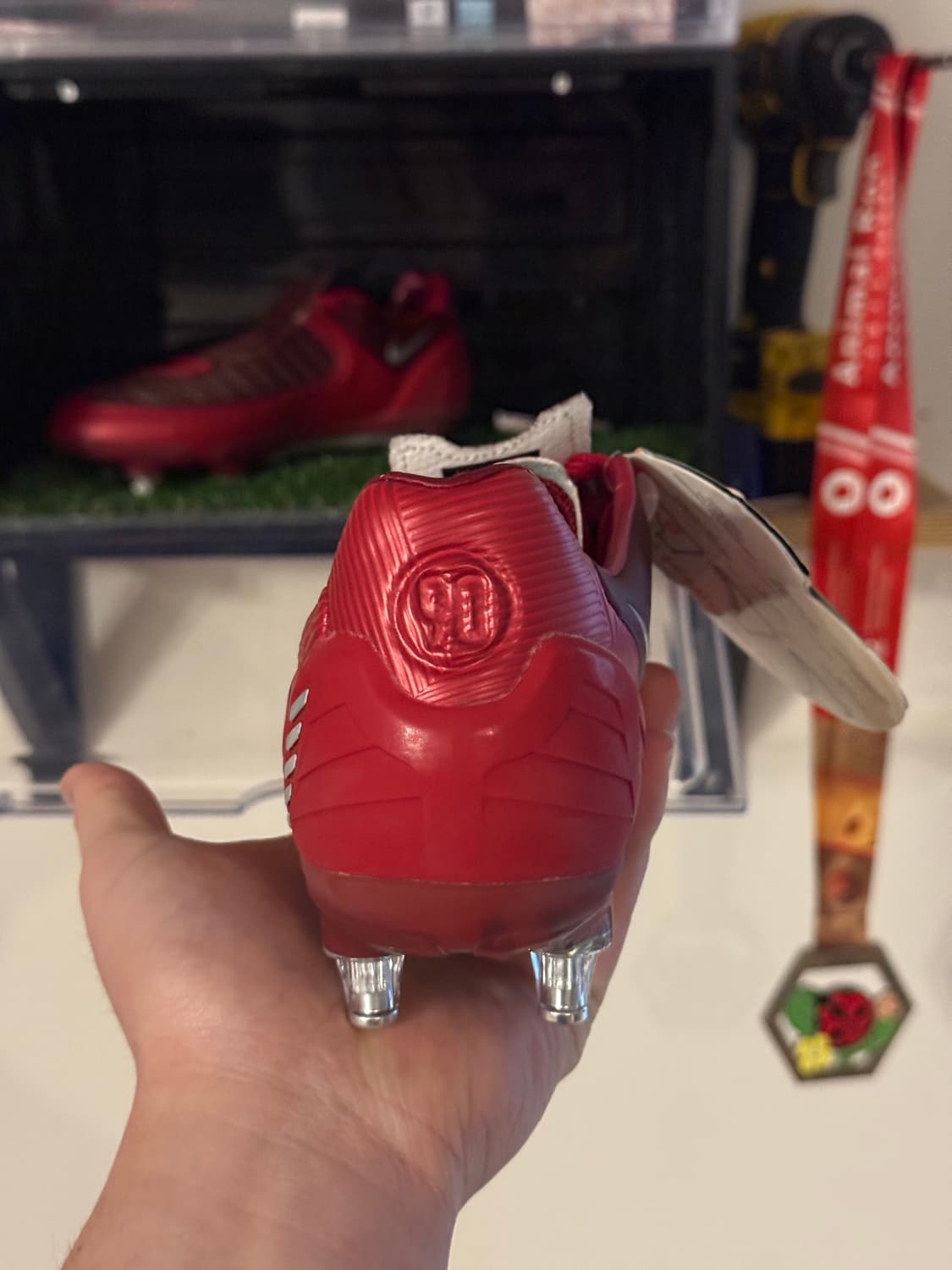 나이키 토탈 90 레이저 II SG (PROMO) VARSITY RED  상품이미지3