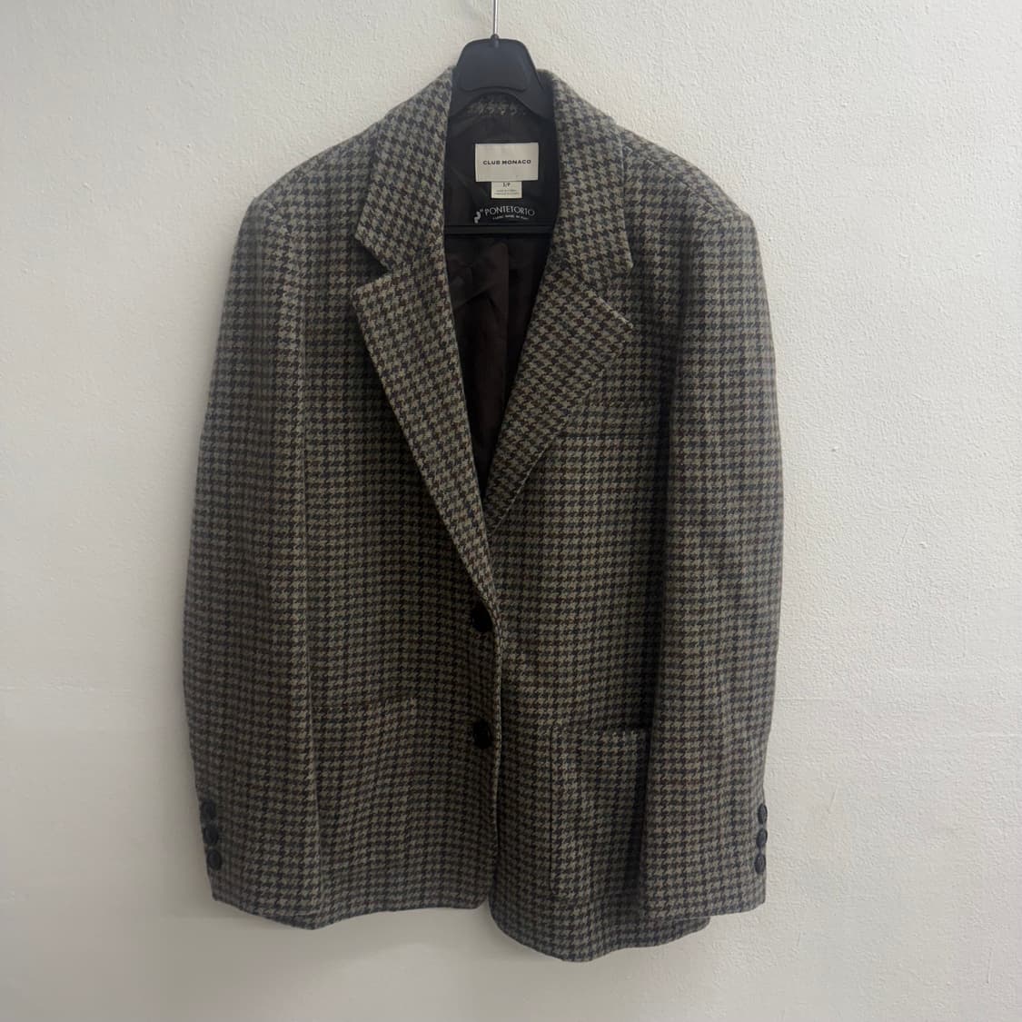 클럽모나코 하운드투스 체크 자켓 S 상품이미지1