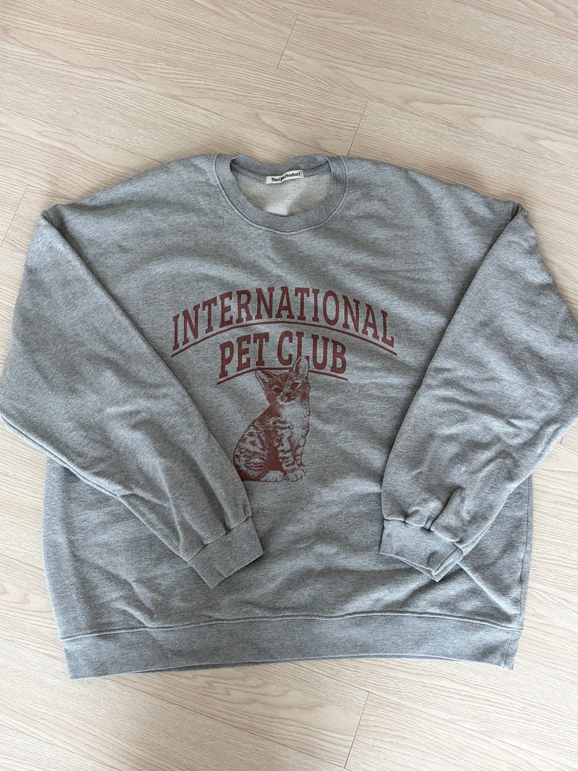 더오픈프로덕트 펫클럽 크루넥 상품이미지2