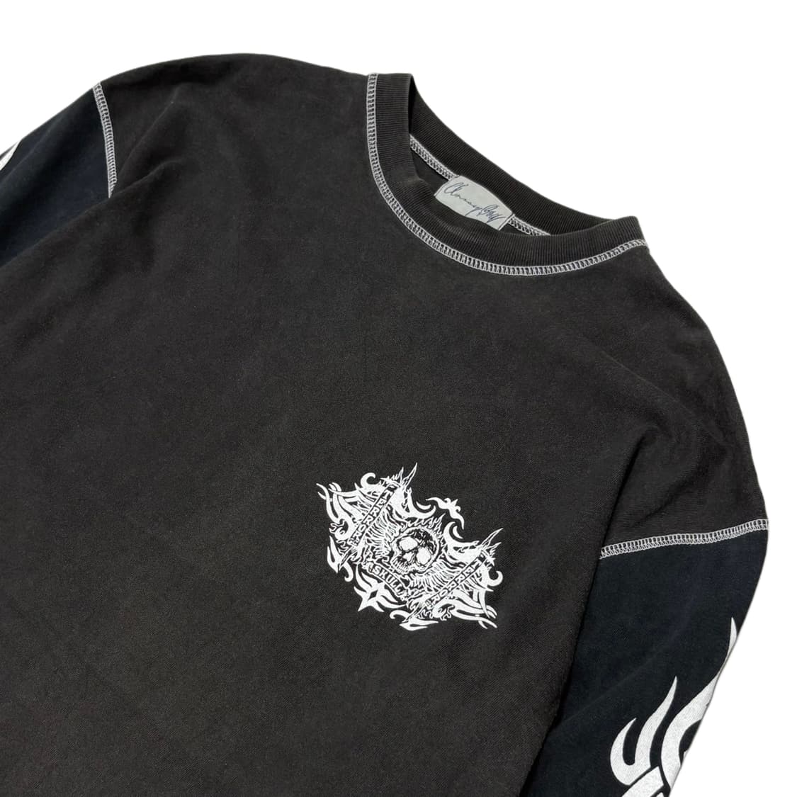 Stitch skull long sleeve 상품이미지3