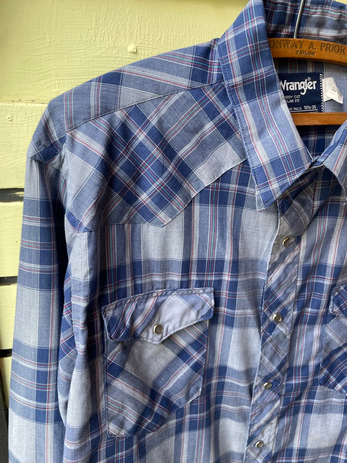 1980-90's Vintage Wrangler Western Shirt 상품이미지4