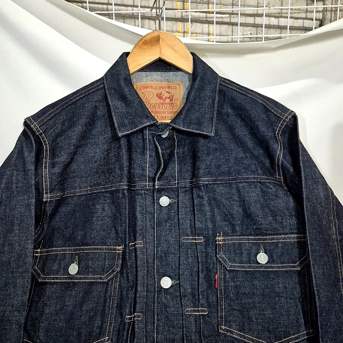 페로우즈 407J-SW 2세대 데님 자켓 상품이미지4