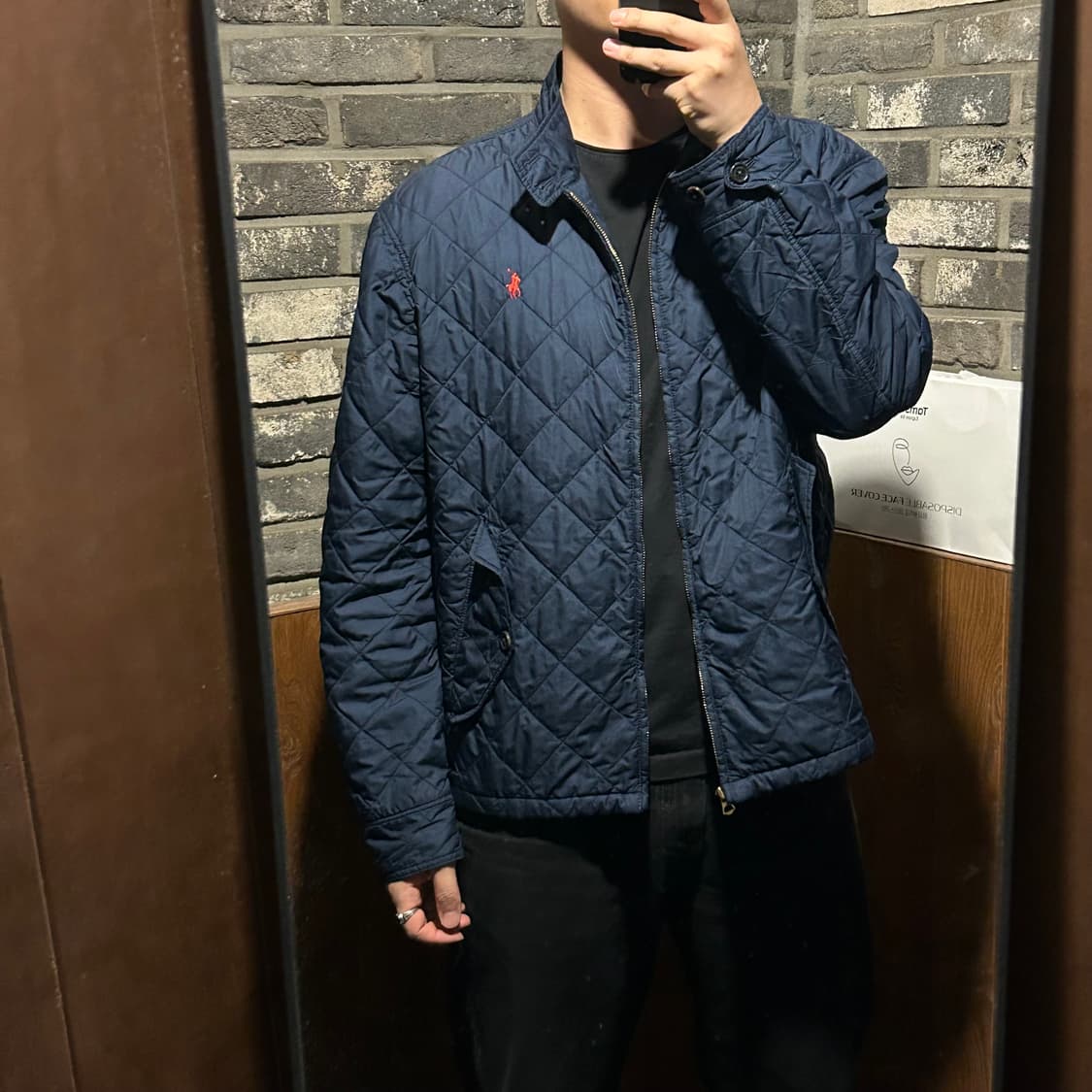 XL) 폴로 랄프로렌 네이비 퀼팅 자켓 상품이미지10