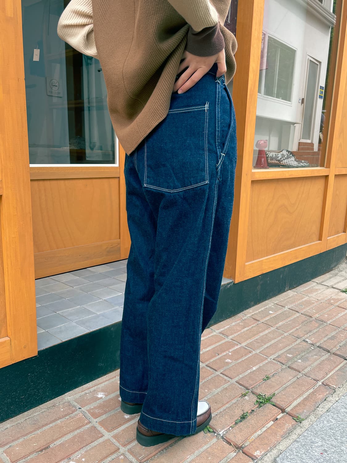 아나토미카 1940 벙가리 데님 팬츠 (25inch) 상품이미지9