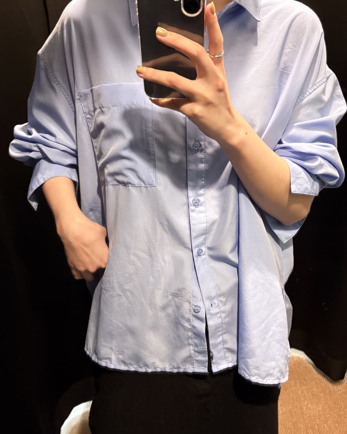 Oversized Drape Shirt 상품이미지6