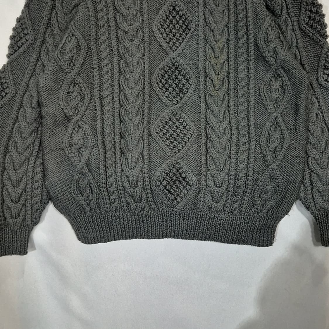 Saint Nicoles 워셔블 케이블 니트 상품이미지3