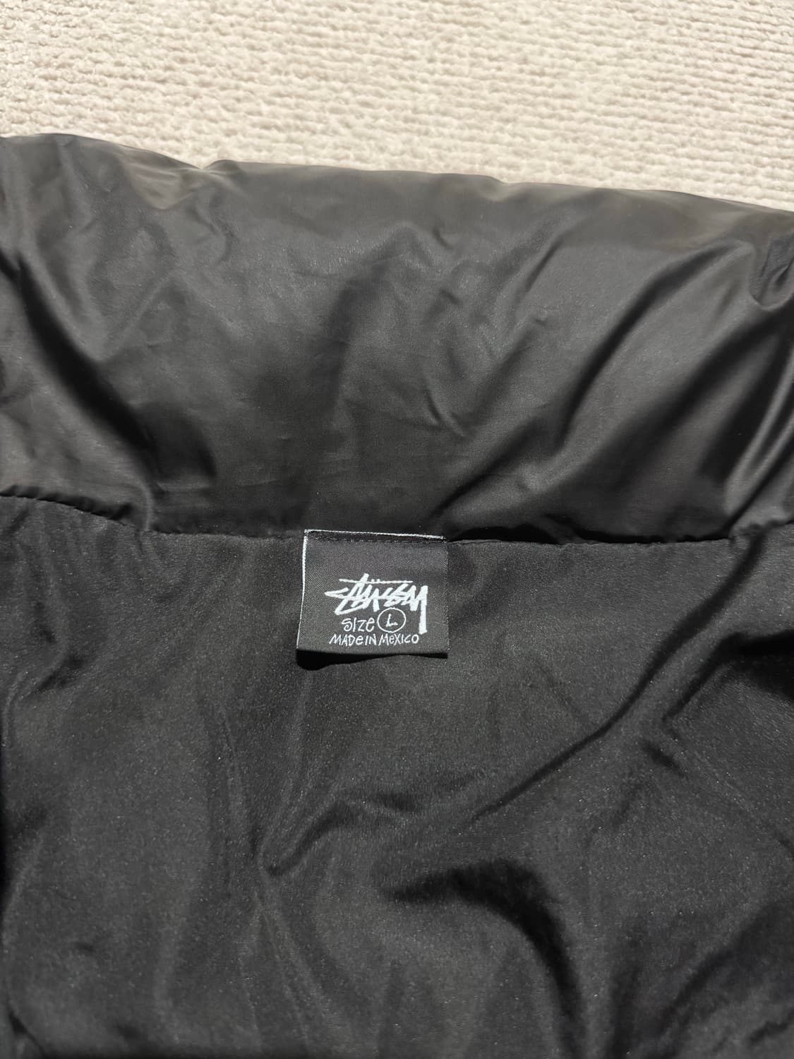 스투시 푸퍼 재킷 블랙 L 상품이미지8