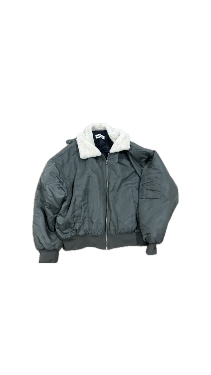 항공점퍼 카키색 상품이미지1