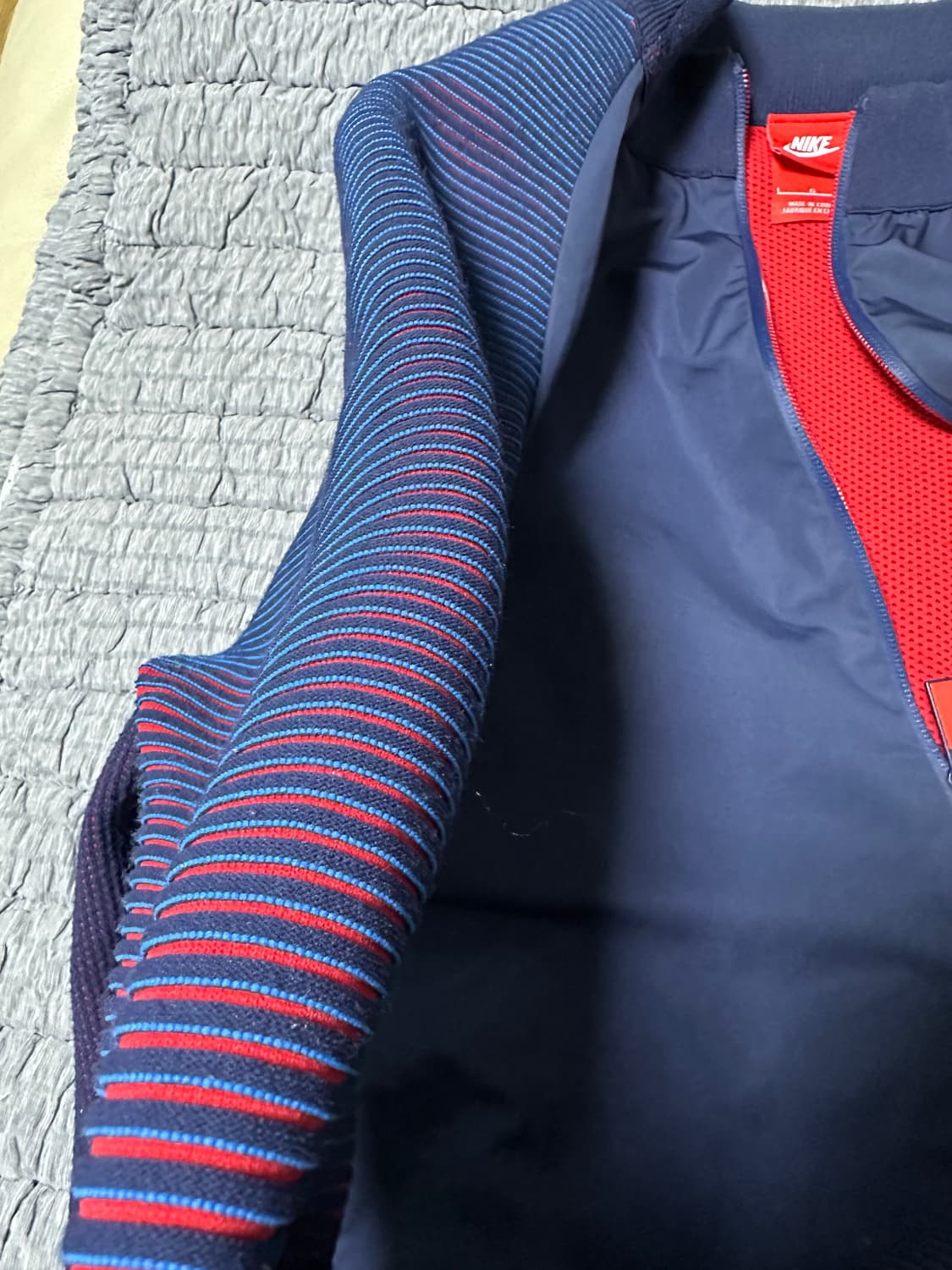 나이키 네이비 레드 트랙 자켓 상품이미지7