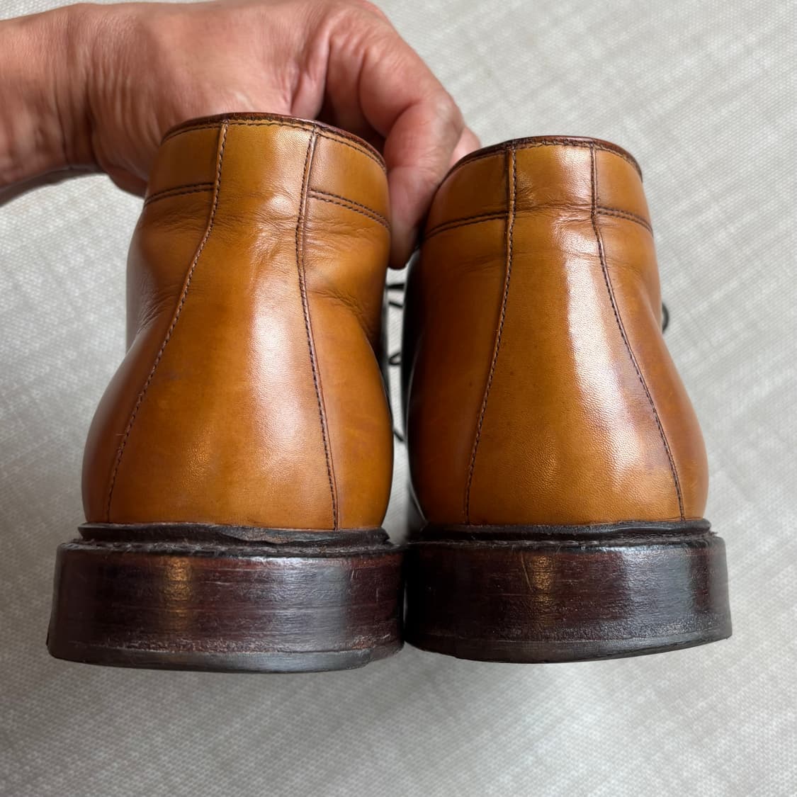 (265mm) USA Ralph Lauren 탠 더비 슈즈 상품이미지4