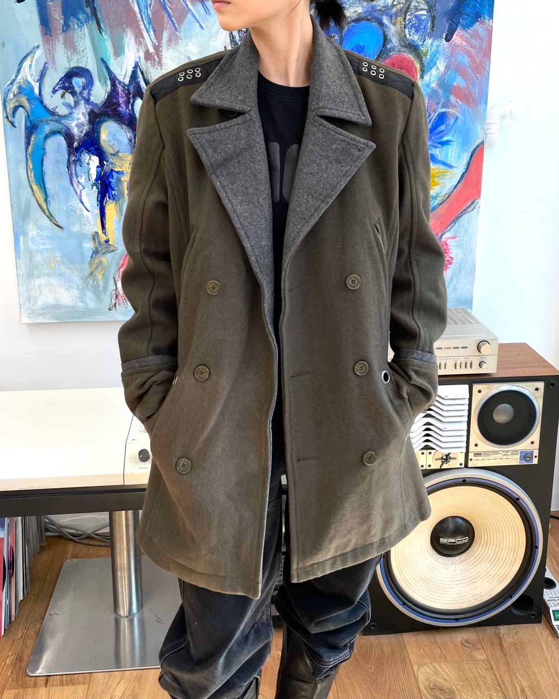 [M] 코스튬내셔널 밀리터리 코트 상품이미지3