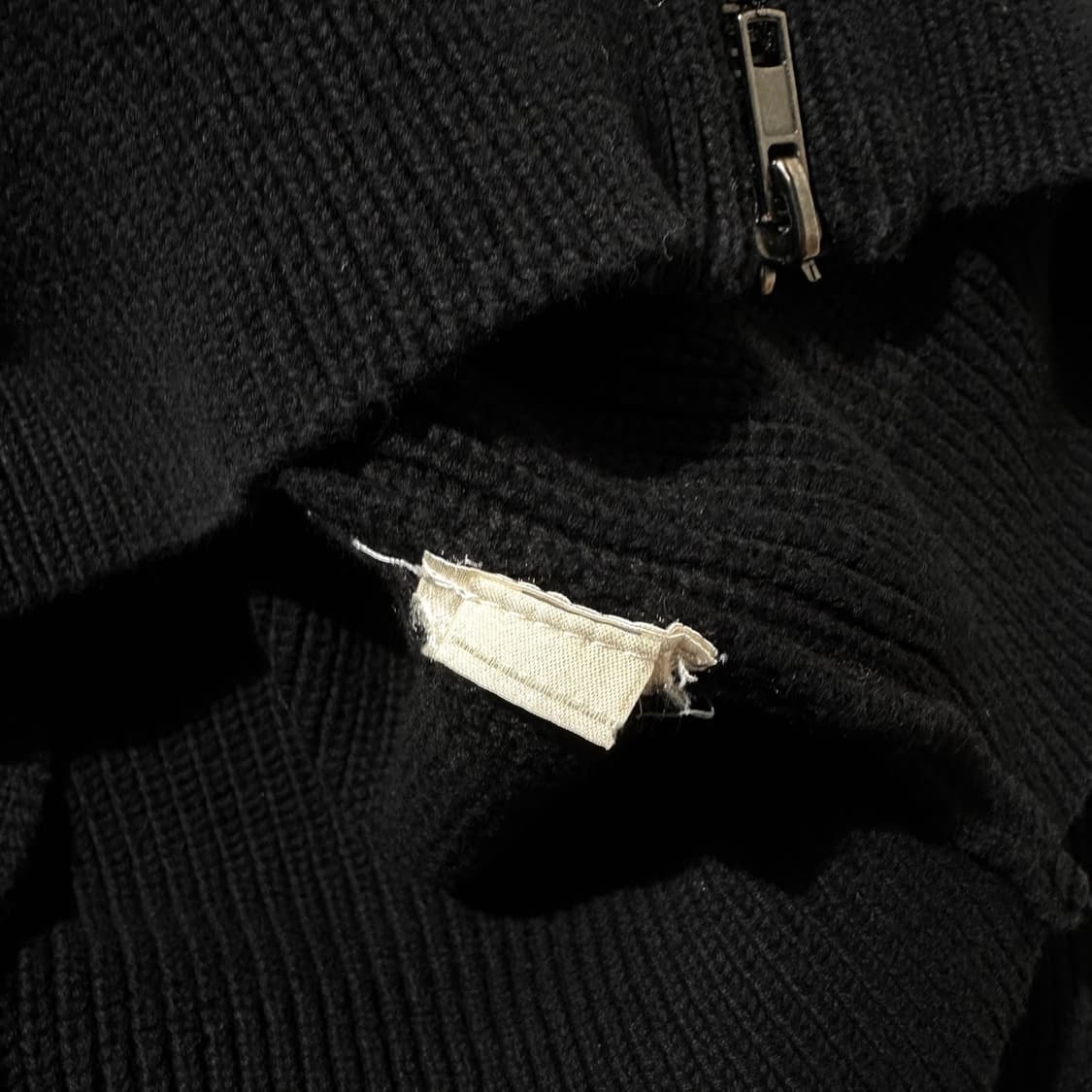 디젤 투웨이 니트 집업 가디건 블랙 상품이미지9